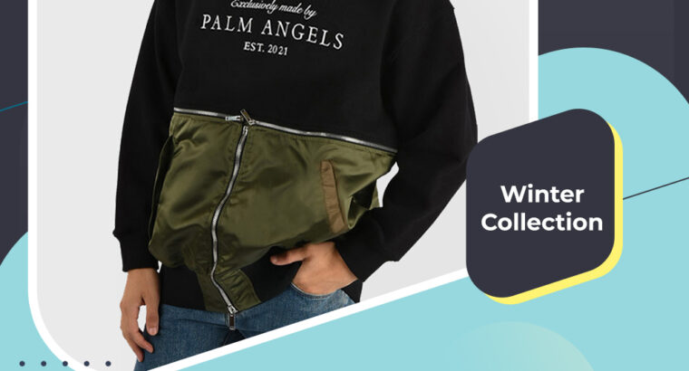 هودى palm Angels ميلتون مبطن جيب من الجانبين.