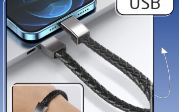 سوار usb يمكن ارتداء الشاحن كسوار رائع على المعصم