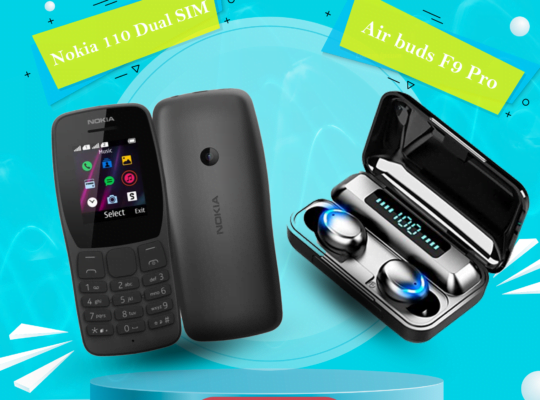 Nokia 110 Dual SIM +Air buds F9 pro