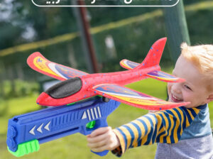 مسدس طائرات للأطفال يمكن أن تطير في وضع أفقي ممتاز