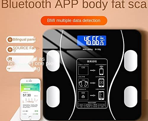 Bluetooth in body fat Digtal scaleبلوتوث ذكى ممتاز