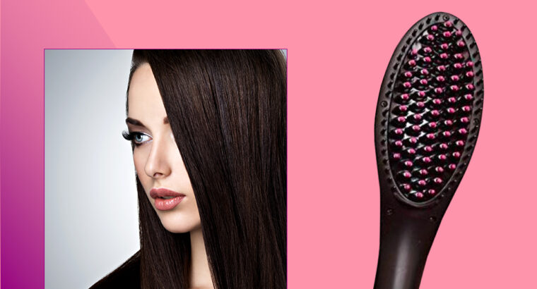 فرشاة الشعر بتقنية النانو سلفر 3D سهلة الاستخدام .