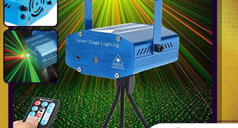 ديسكو لايت أضواء LED ليزر صغيرة بألوان حمراء،خضراء