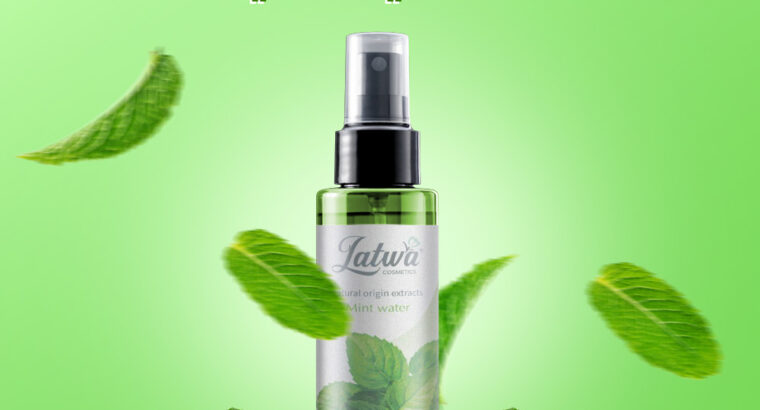 ماء نعناع غسول طبيعي ومرتب ينقى من الأتربة