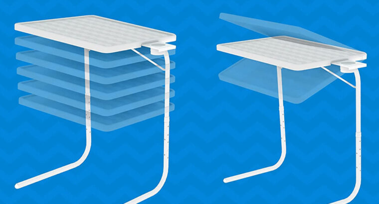 طربيزة متحركه متعددة الاستخدامات قابلة للطي وتعديل