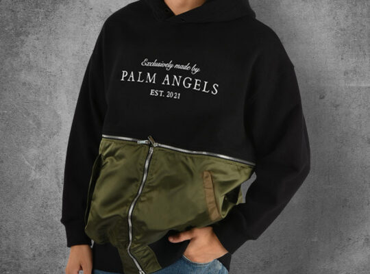 هودى palm Angels ميلتون مبطن جيب من الجانبين.