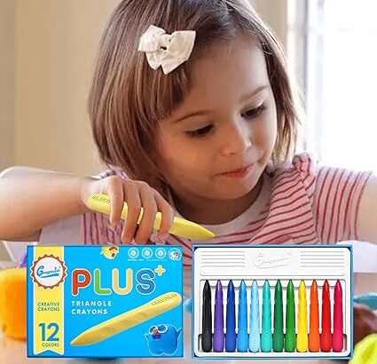 الوان الشمع الانهائيه الأقلام ألوانها زاهية ومبهجه