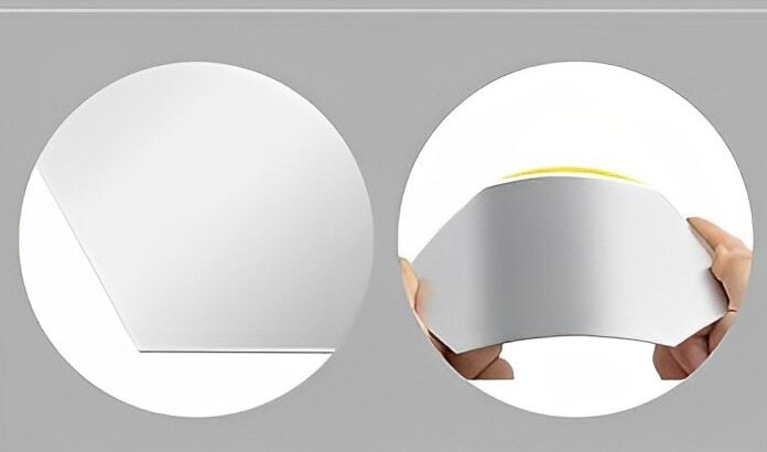 استيكر مرايا 2قطعه سهل التركيب ممكن تلزقيه بسهوله