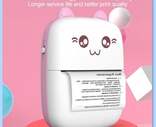 طابعة حرارية صغيرة محمولة تقنية الطباعة الحرارية .