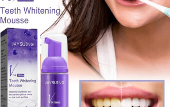 Whitening Foam toothpaste تركيبة طبيعية فعالة جدا.