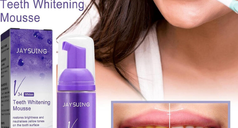 Whitening Foam toothpaste تركيبة طبيعية فعالة جدا.