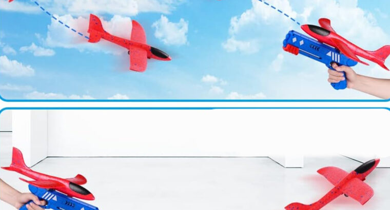 مسدس طائرات للأطفال يمكن أن تطير في وضع أفقي ممتاز