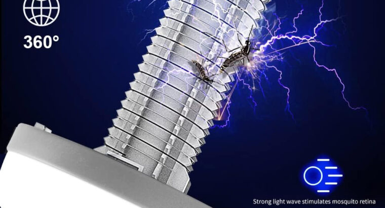 صاعق حشرات يوفر لك بيئة صامته وآمنة مريح للاستخدام