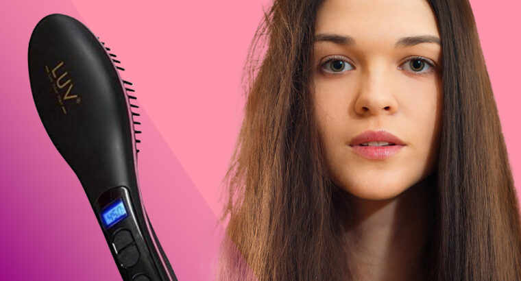 فرشاة الشعر بتقنية النانو سلفر 3D سهلة الاستخدام .