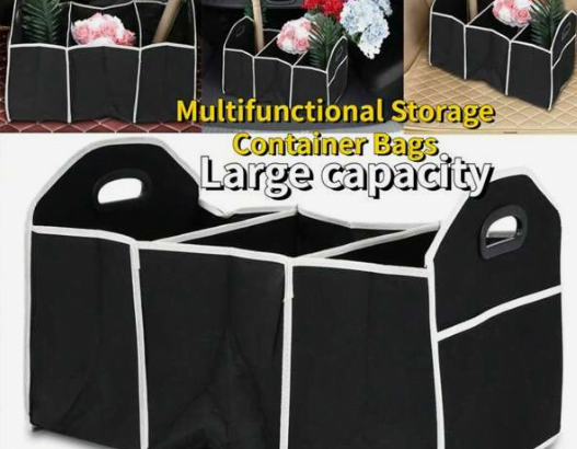 منظم لشنطة السيارة ليه يدين عشان تقدر تشيله من شنطة