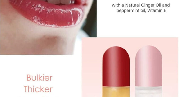 سيروم عناية بالشفاه وتضخم للشفاه المقاوم للماء