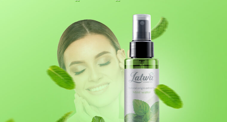 ماء نعناع غسول طبيعي ومرتب ينقى من الأتربة