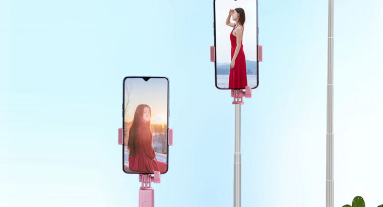 عصا سيلفي بخاصية البلوتوث تحكم بالبلوتوث واستجابة