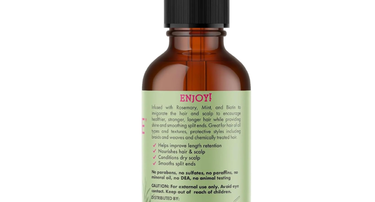 عرض٣ زيت إكليل الجبل تغذية بصيلات الشعر وعلاج فروة