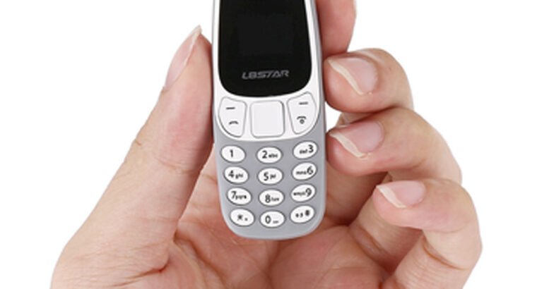 الهاتف الأصغر في العالم بشريحتين