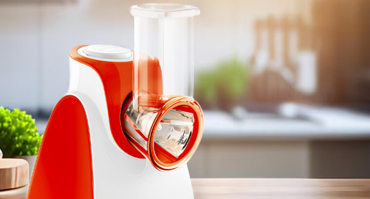 مبشرة الطبل وصانعة آيس كريم الكهربائية تصميم عصري.