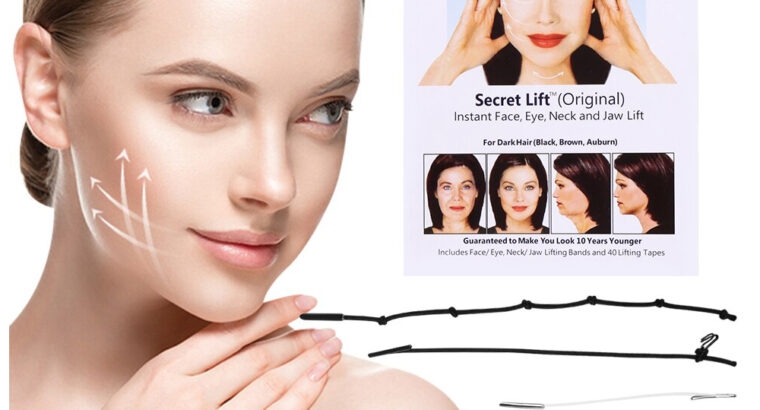 مشد الوجه والرقبة للتخلص من تجاعيد ويشد البشرة.