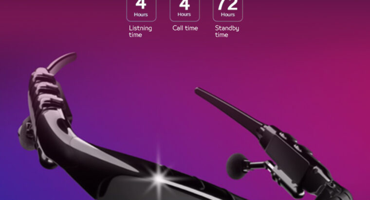 نظارة سمارت متوافق عالميًا مع هواتف iOS و Android.