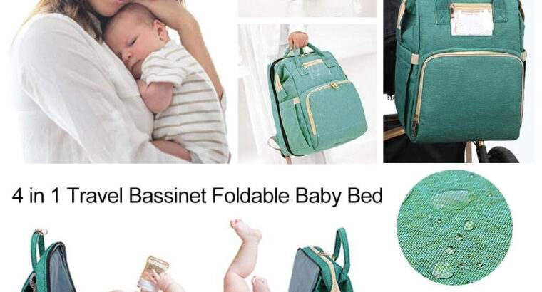 حقيبة الامهات بسرير تجعل سفر الأم مع الطفل أسهل جد