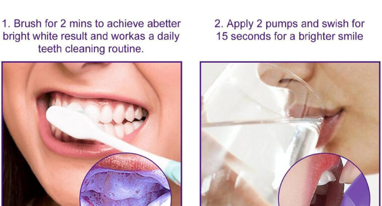 Whitening Foam toothpaste تركيبة طبيعية فعالة جدا.