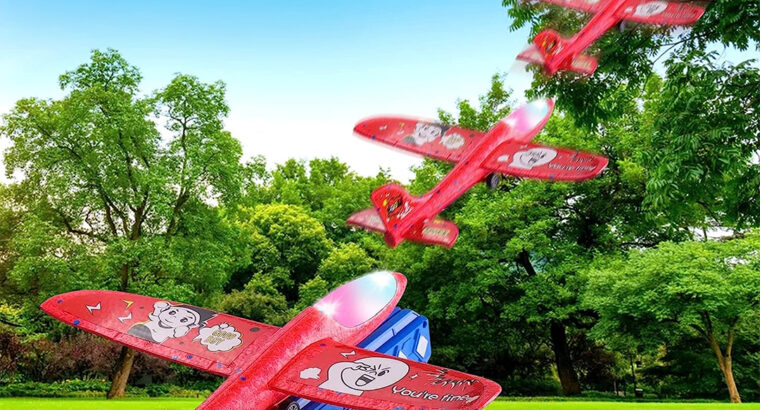 مسدس طائرات للأطفال يمكن أن تطير في وضع أفقي ممتاز