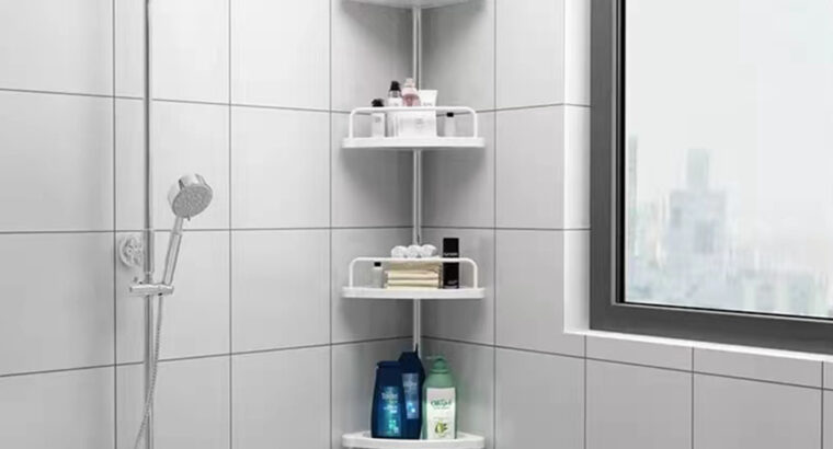 منظم زاوية يتكون من 4 رفوف لحمل الاغراض عرض 2 جيد