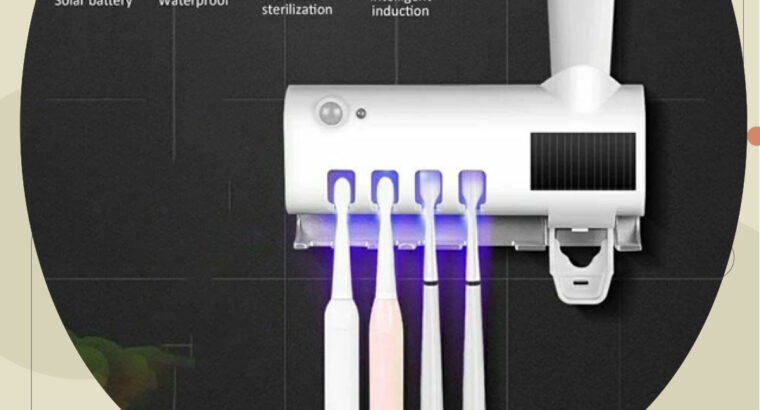 حامل ومعقم فرش الاسنان هيحافظ على الفرش من التلوث