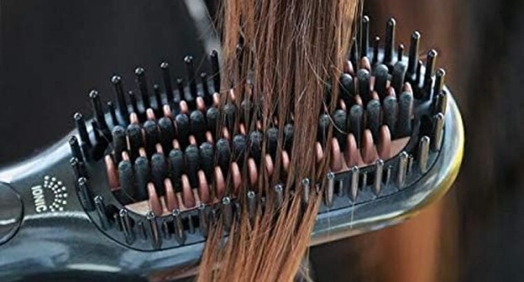 مكواة لفرد الشعر وهي فرشاة لفرد الشعر جوى2*1ممتازة