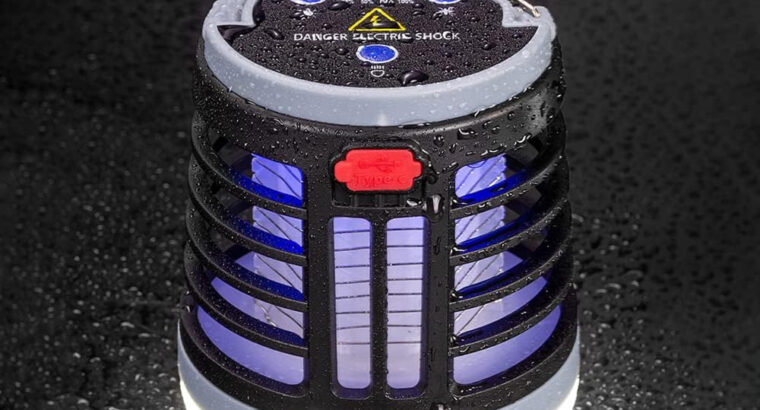 صاعق حشرات يوفر لك بيئة صامته وآمنة مريح للاستخدام