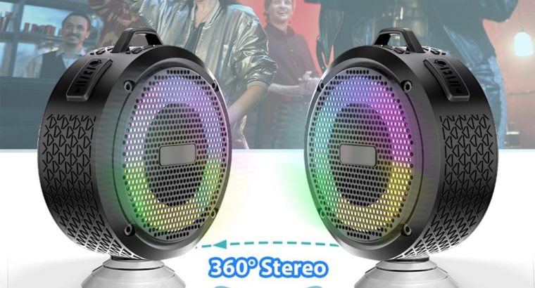 سماعات بلوتوث مقاومة للماء ملونةصوت عالى الدقة8واط