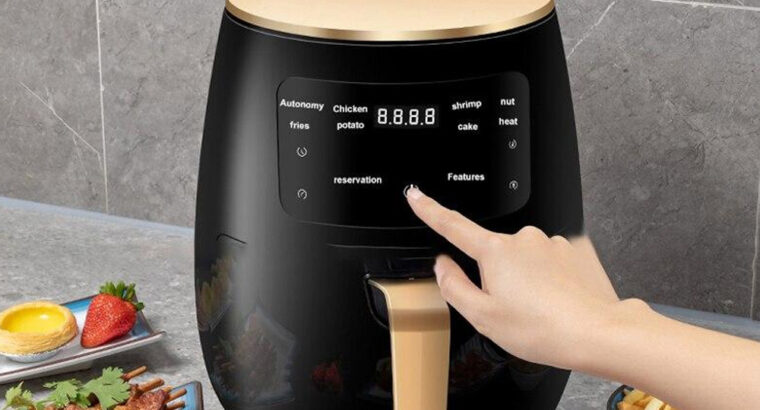 قلايه كهربائي سعة 6 لتر سهلة ومريحة جسم صغير جيده