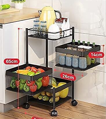 سلسله الفواكه والخضروات العمليه مكون من 4 سلال جيد