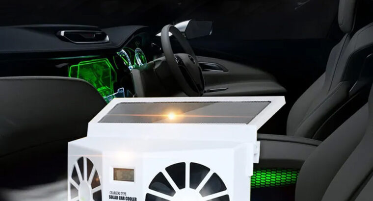 عرض2 مروحة تبريد للحفاظ على الهواء داخل السيارة ..