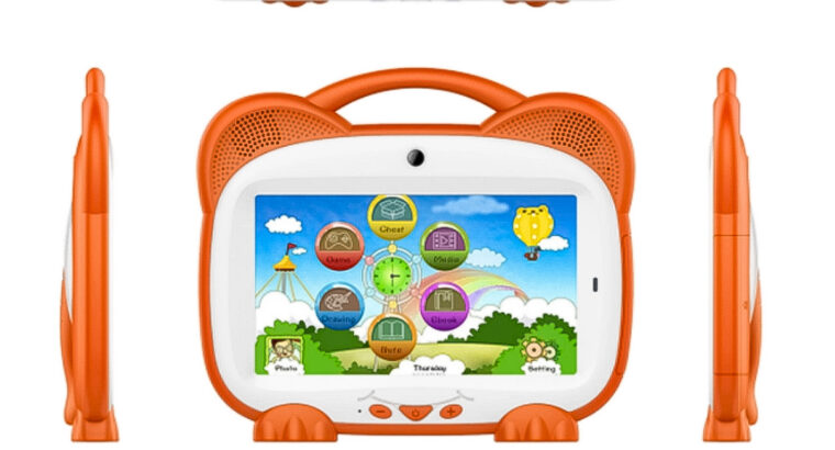 تابلت للأطفال مزود ب2 شريحه يوفر للأطفال التطبيقات