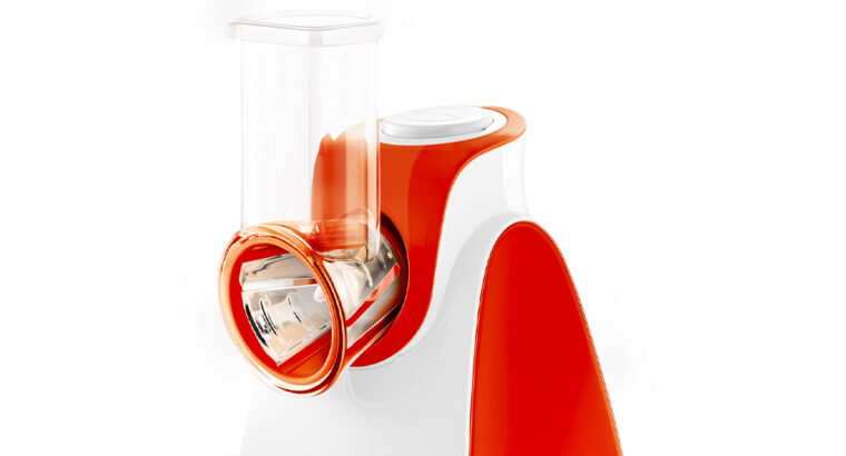 مبشرة الطبل وصانعة آيس كريم الكهربائية تصميم عصري.