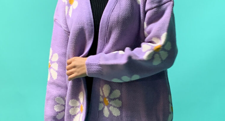 ٢كرديجان صوف ورد (اسود _موف)