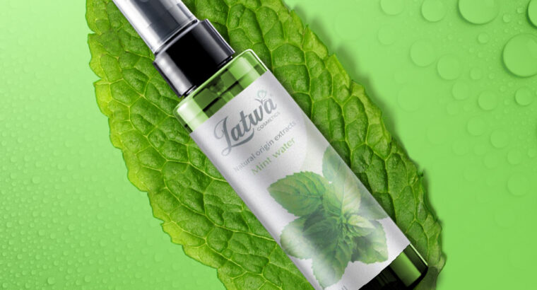 ماء نعناع غسول طبيعي ومرتب ينقى من الأتربة