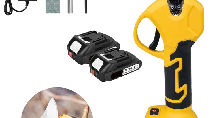 مقص اشجار بالكهرباء مضاد للصدمات وغير قابل لانزلاق