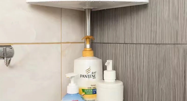 منظم زاوية يتكون من 4 رفوف لحمل الاغراض عرض 2 جيد