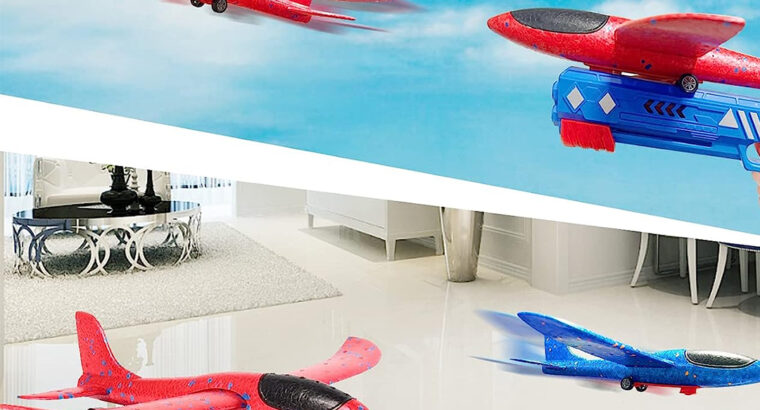 مسدس طائرات للأطفال يمكن أن تطير في وضع أفقي ممتاز