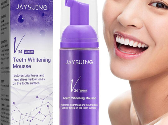 Whitening Foam toothpaste تركيبة طبيعية فعالة جدا.