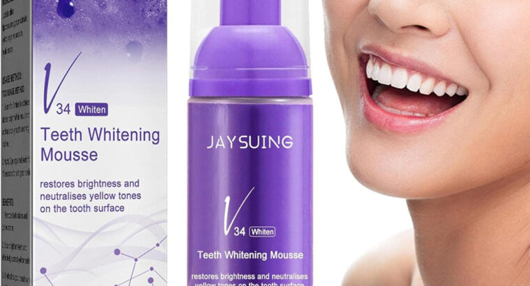 Whitening Foam toothpaste تركيبة طبيعية فعالة جدا.