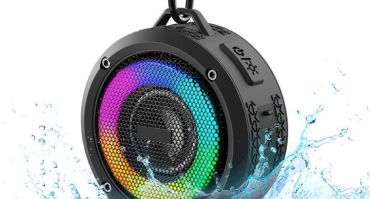 سماعات بلوتوث مقاومة للماء ملونةصوت عالى الدقة8واط