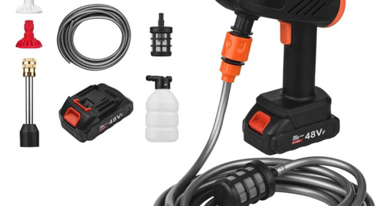 مسدس الغسيل بالفوم الرهيب تنظيم لاسلكى وخفيف الوزن