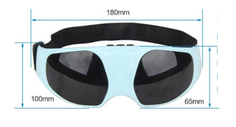 نضارة مساج للعين صغيرة الحجم وخفيفة الوزن وسهلة